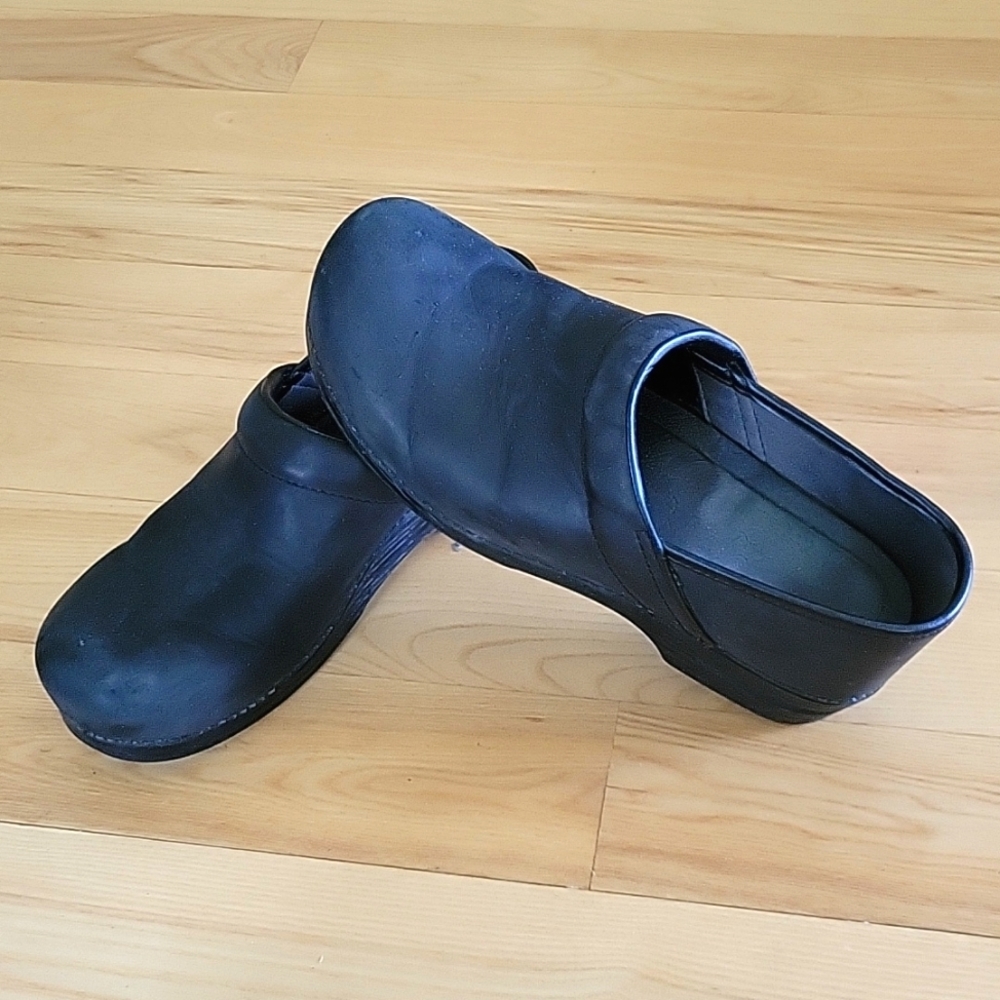 Dansko Black Professional Clogs Mens EU 47 Chef Nurse Work Shoes
